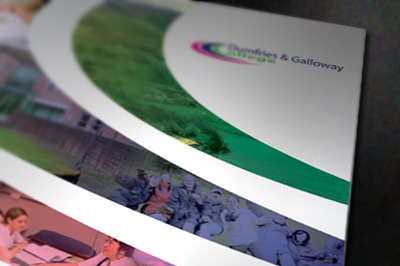 Prospectus front cover design