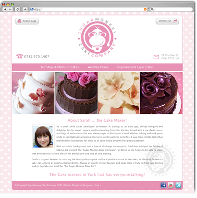 Sugar Monkey Cake Company - York