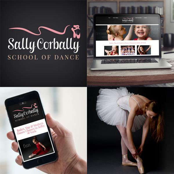 Selby dance school website design